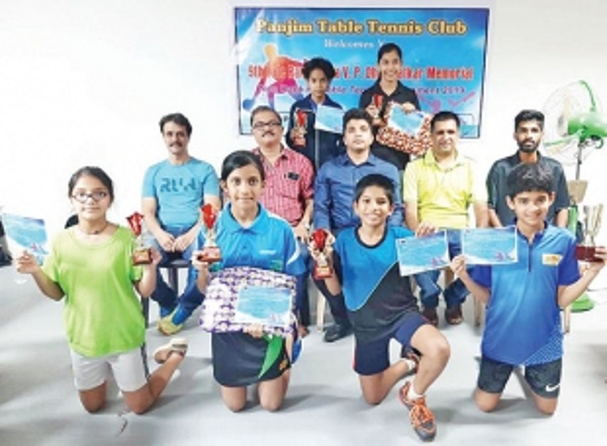 Aaron wins double, Vivek, Ridhima, Simran win titles