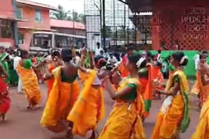 Aashadi Ekadashi Dindi Celebrated with Devotion at Kasarpal Govt High School