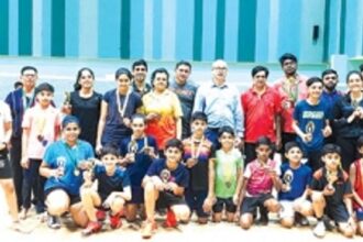 Aashish, Aarohi, Harsh & Riya claim titles at District championship