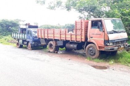 Abandoned vehicles in Margao used for suspicious activities and block space