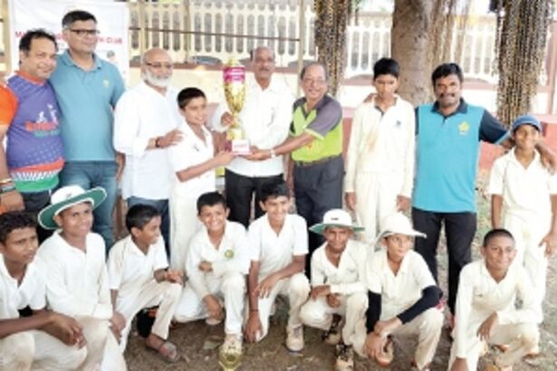Abbas shines a Union Gym clinch U-13 cricket Exposure Trophy