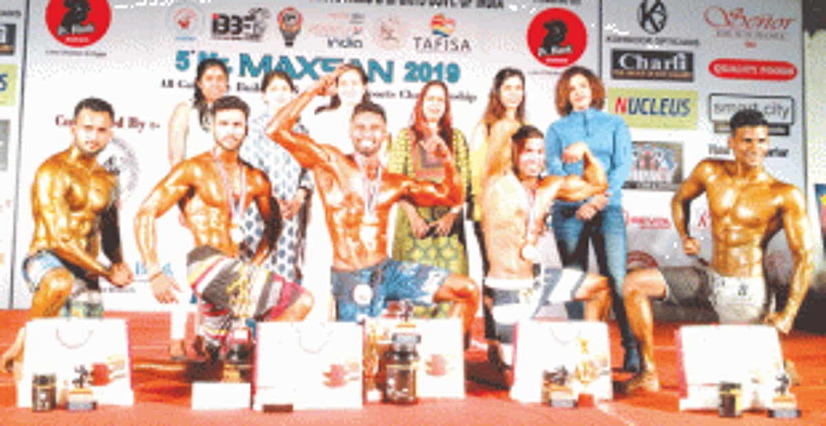Abhijit wins All Goa Sports Physique Championship