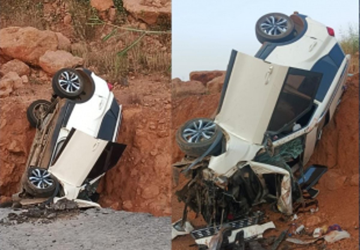 Accident at Malpe-Pernem Leaves Car Occupants Injured