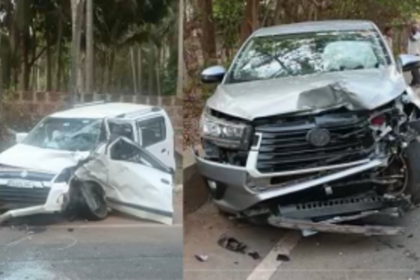 Accident at Sancoale leaves 3 injured;baby escapes miraculously