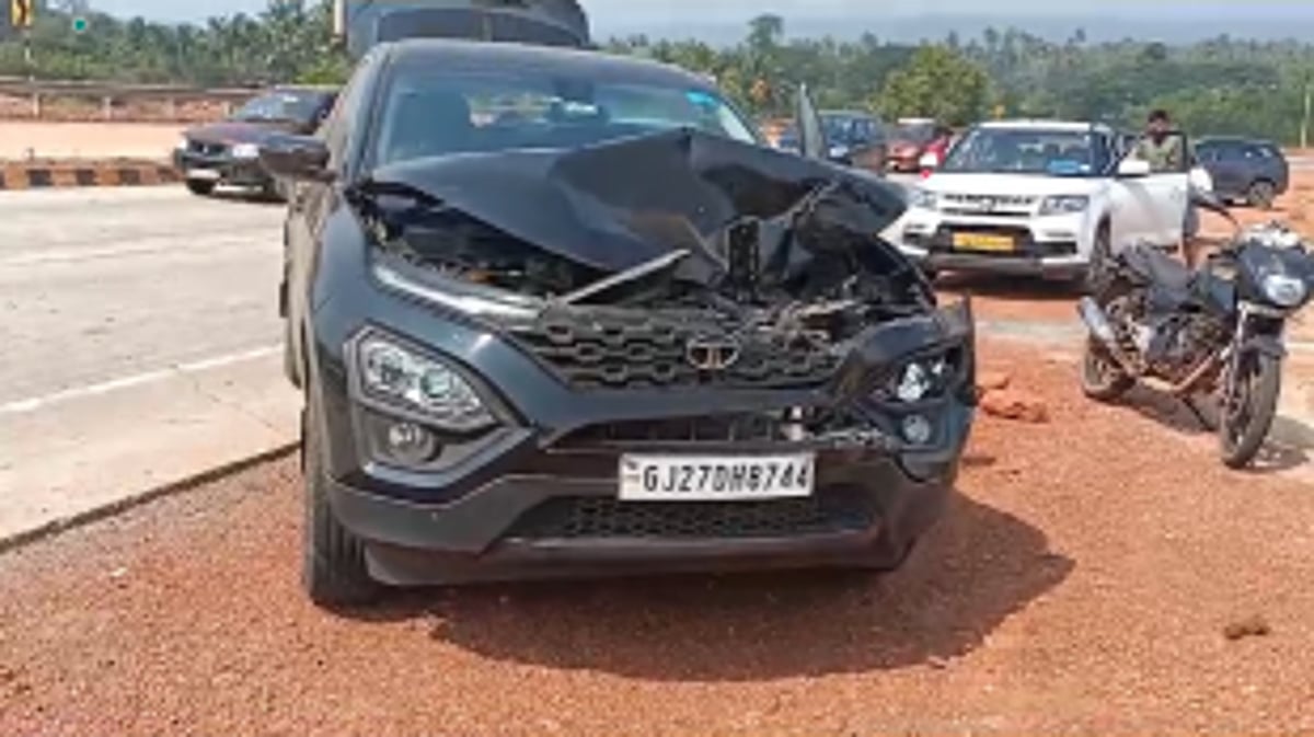 Accident in Naibag, Pernem Highlights Signage Concerns on National Highway