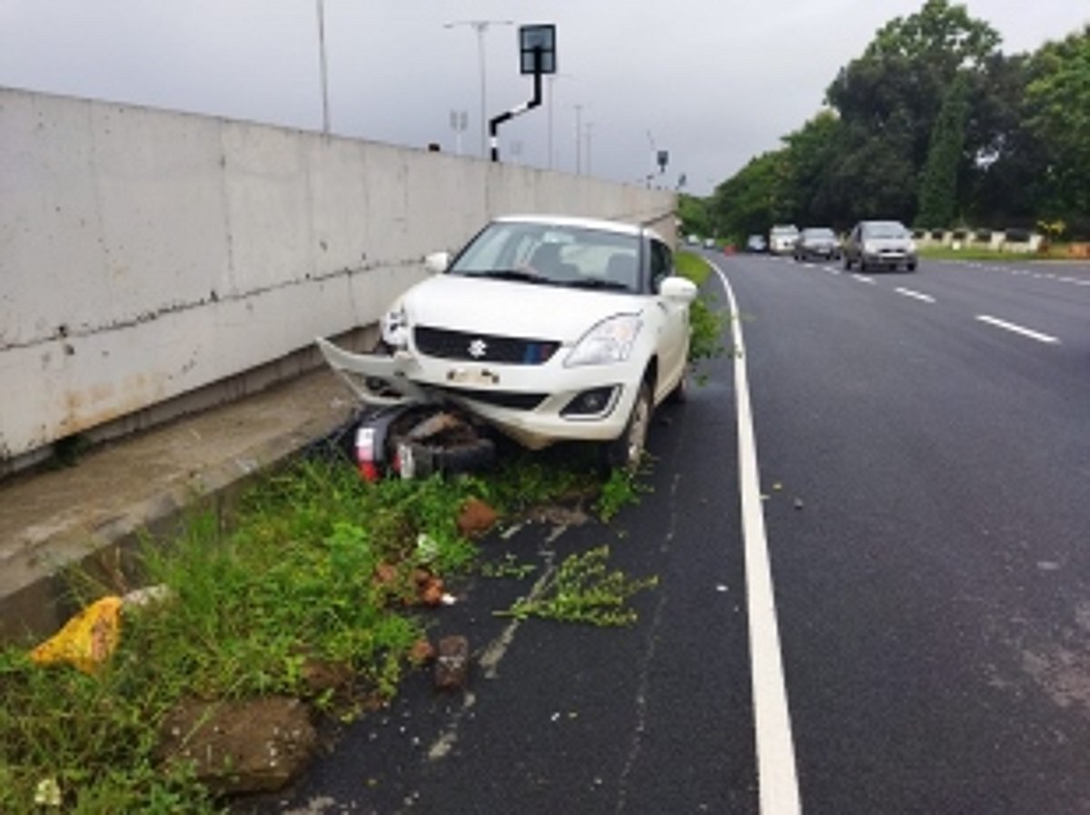 Accident reported at Bambolim; one injured