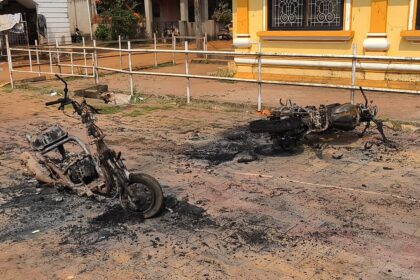 Accused burns scooter of 2nd wife, after she refused to return gold