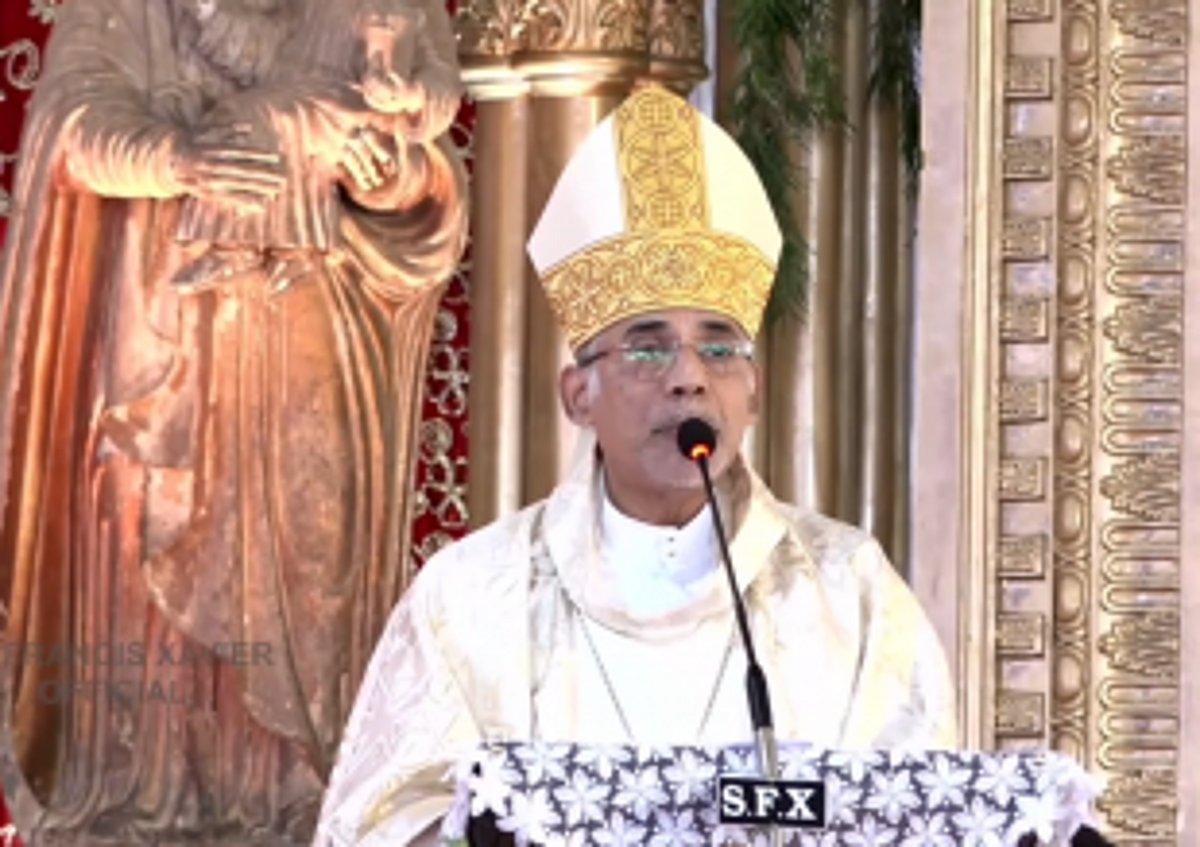 Achbishop pledges solidarity with protesters in Old Goa, against 'obnoxious' activities