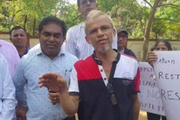 Activists Stage Protest Outside NIO Venue for Communidade Convention, Denied Entry for Non-Membership