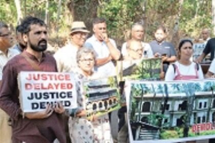 Activists, historians want illegal structure  at Old Goa heritage site razed to dust