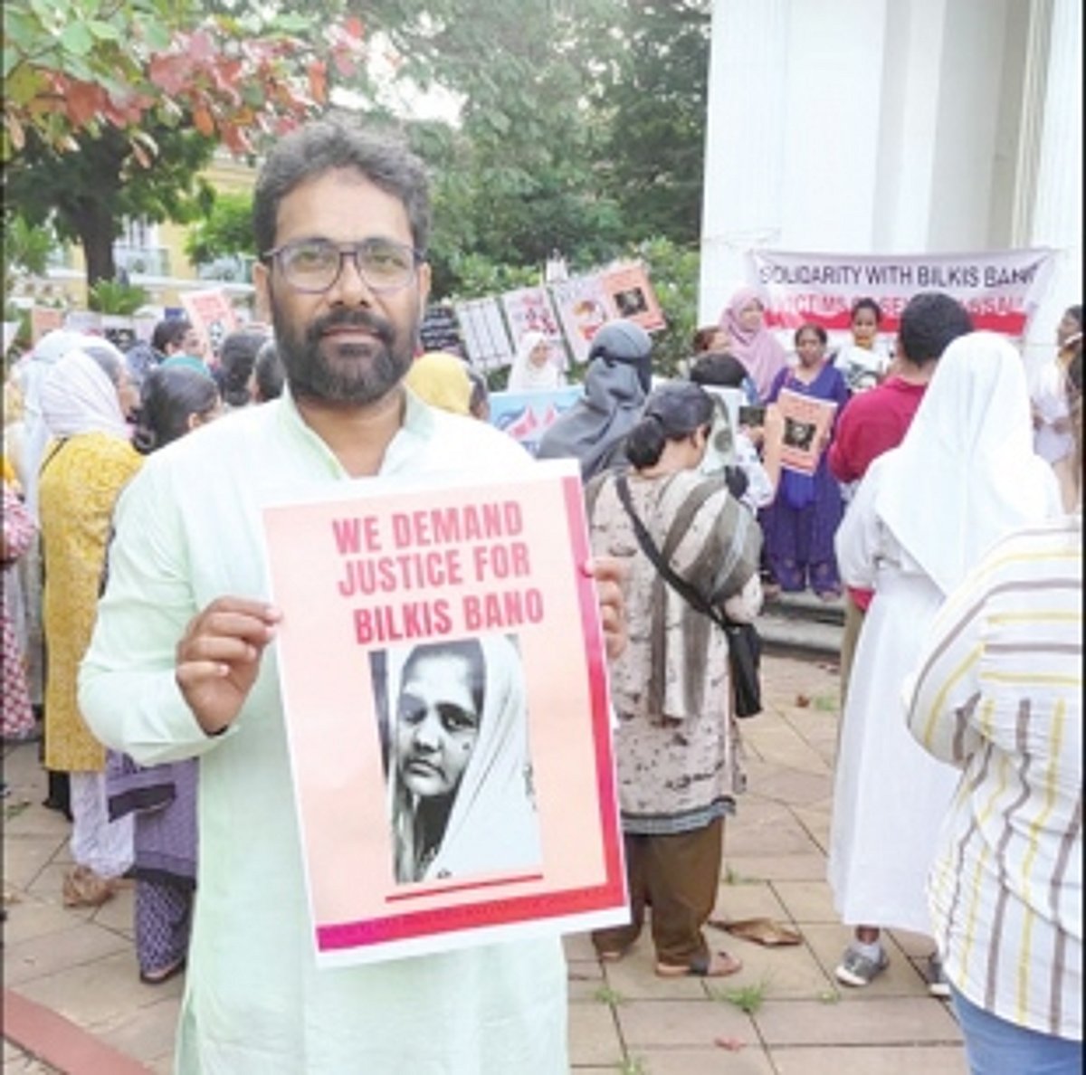 Activists protest release of  convicts in Bilkis Bano case