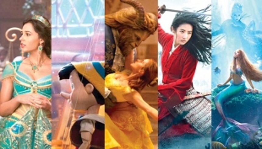 Adaptions from book to movie and animated to live action