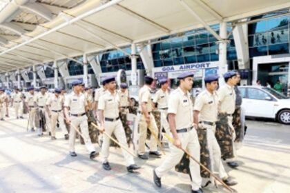 Adequate security arrangements ensure calm at Dabolim airport