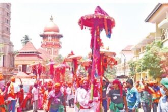 Adhering to SOPs, traditional  ‘Sotreo’ festival held at Cuncolim