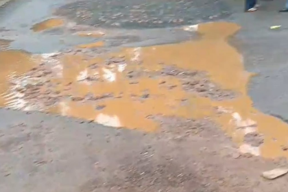 Adv Pratima Coutinho Criticizes PWD and Elected Officials Over Poor Road Conditions in Navelim