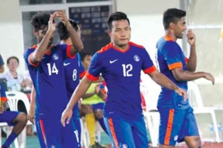 Advantage India as Jeje scores the lone goal 1 Advantage India as Jeje scores the lone goal