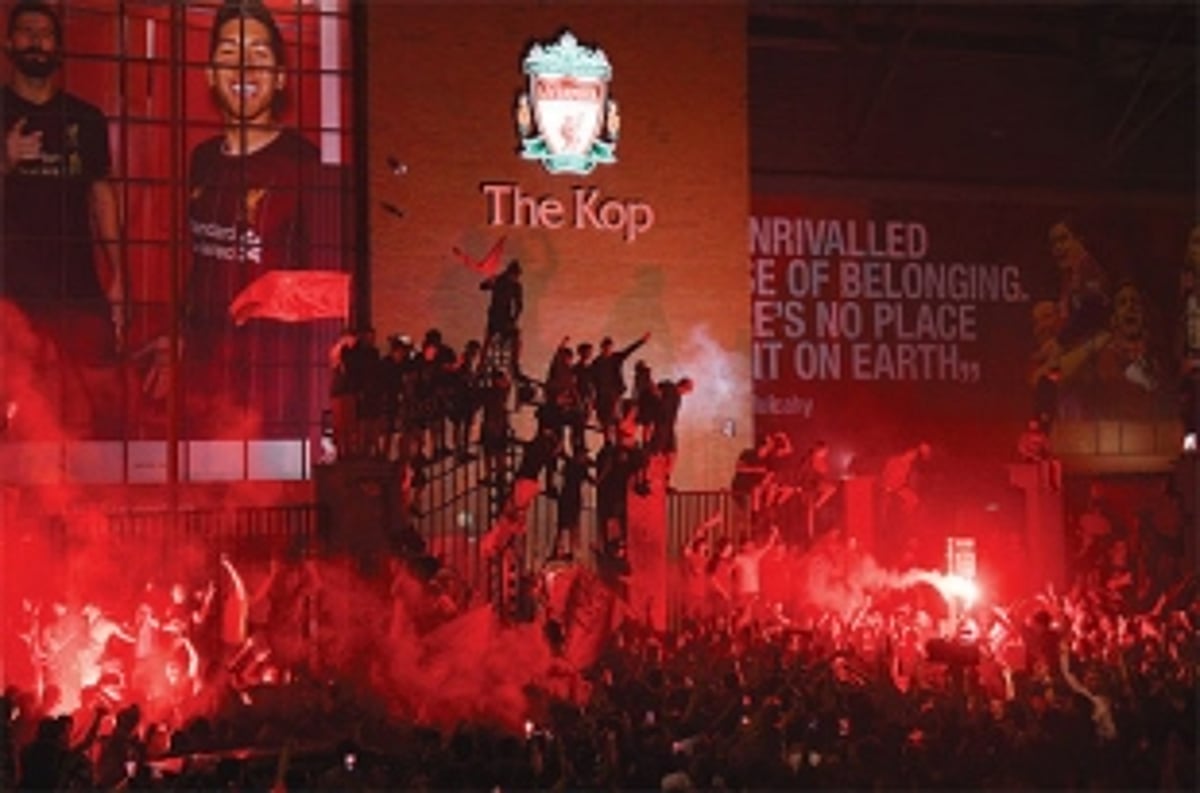 After 30 years, Liverpool is simply red