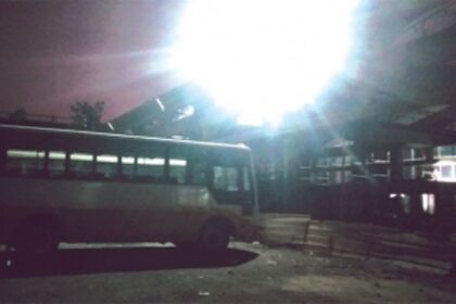 After 6 months in darkness, focus lights at Ponda’s KTC bus stand fixed