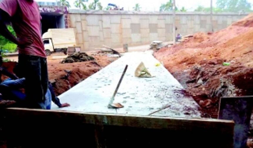 After backlash, govt completes drain construction at Opa Jn in record time