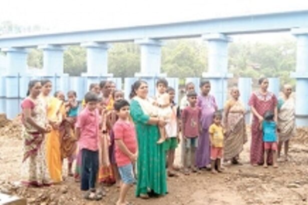 After three decades, Ambe-Dhulai villagers’  dream of footbridge fullfilled