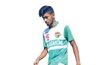 Agile Aaron:  A striker to reckon