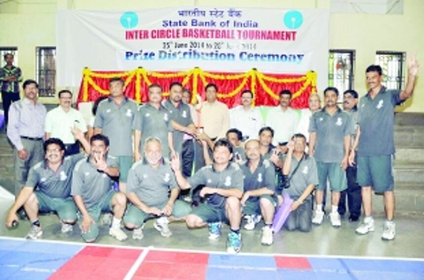 Ahmedabad SBI b’ball champs