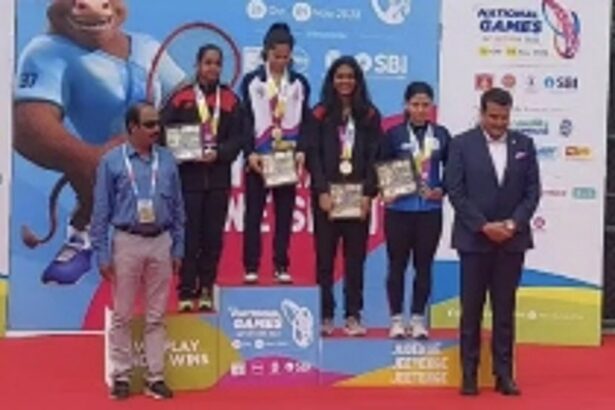 Akanksha Salunkhe Secures Gold in Women's Individual Squash at 37th National Games