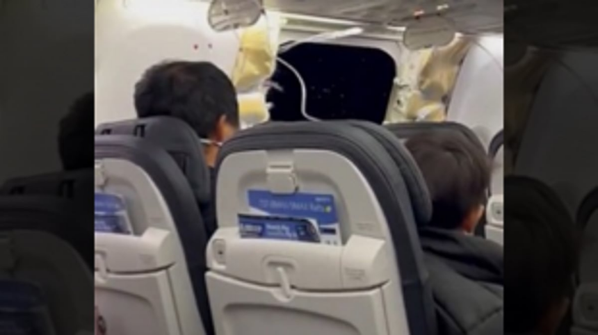Alaska Airlines Flight Faces Emergency as Door Blows Open Mid-Air