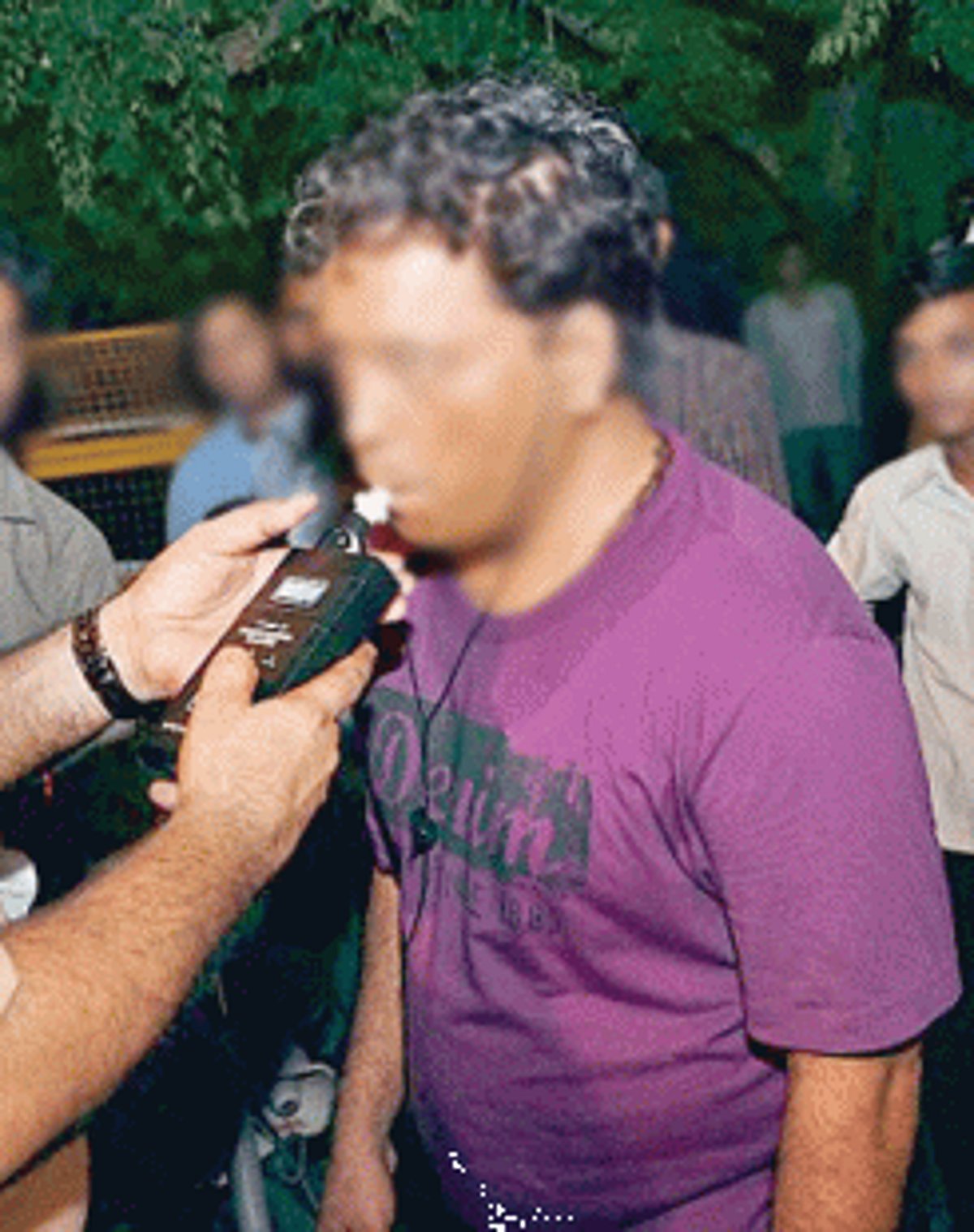 Alcometer good initiative but unhygienic