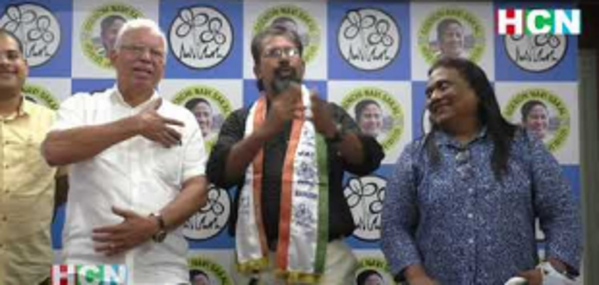 Aldona MLA’s brother joins Goa TMC