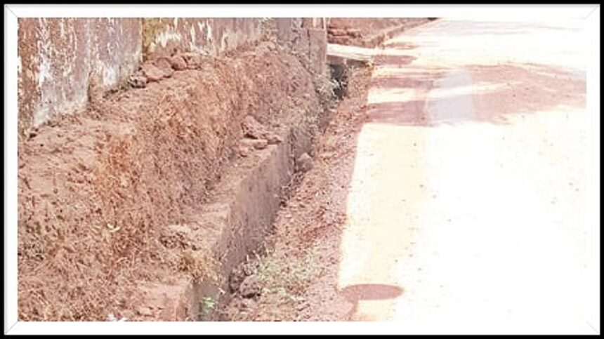 Aldona Roads in Critical Condition After HT-UG Cable Laying, Urgent Repair Needed 1 Aldona Roads in Critical Condition After HT-UG Cable Laying, Urgent Repair Needed