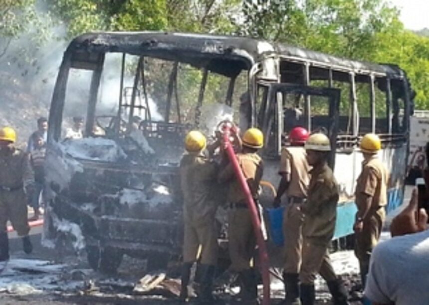 Alert KTC driver averts fire tragedy