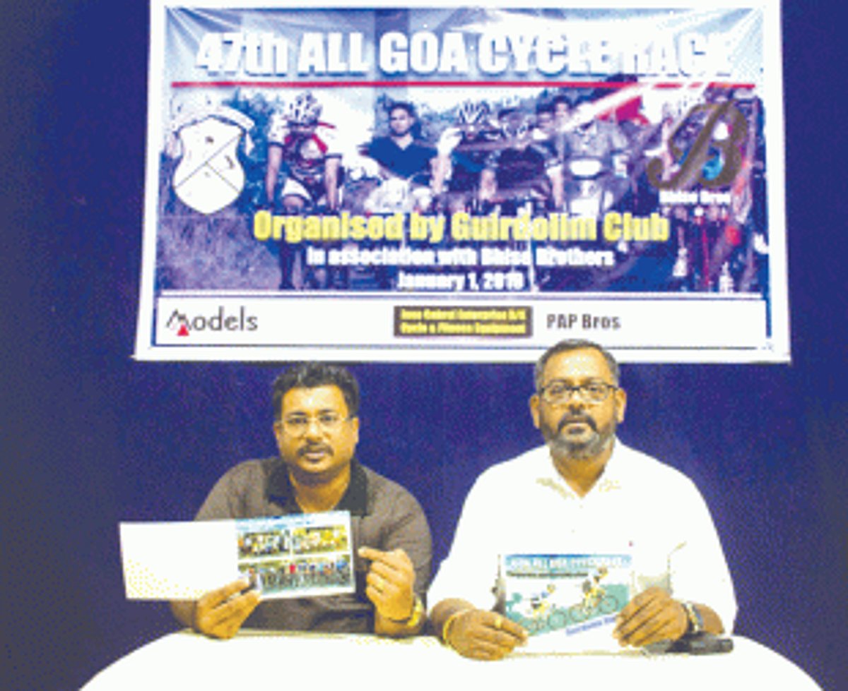 All-Goa cycle race at Guirdolim on Jan 1