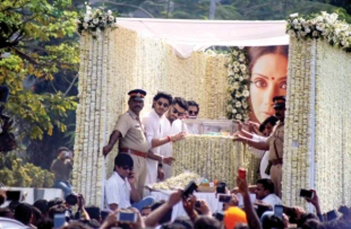 Allow us space to grieve: Sridevi’s family after funeral