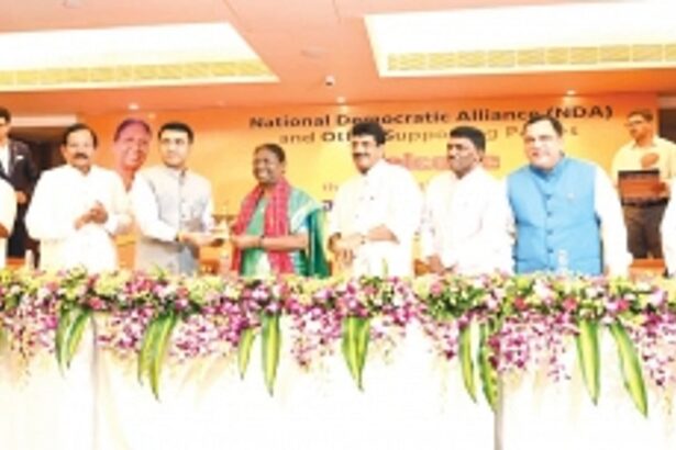 Already curtailed House loses precious time due to NDA presidential candidate’s canvassing trip