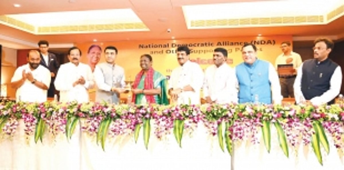 Already curtailed House loses precious time due to NDA presidential candidate’s canvassing trip