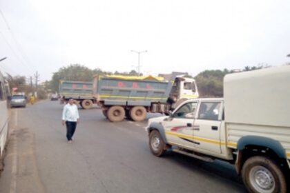 Alto Dabolim residents against movement  of heavy vehicles on internal road