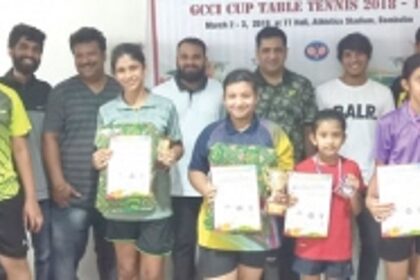 Aman, Ridhima, Aaron & Kiara win singles titles