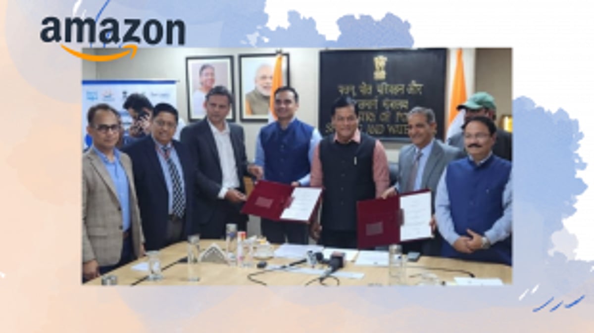 Amazon India Expands Supply Chain with Inland Waterways Agreement for Cargo Movement Along the Ganga