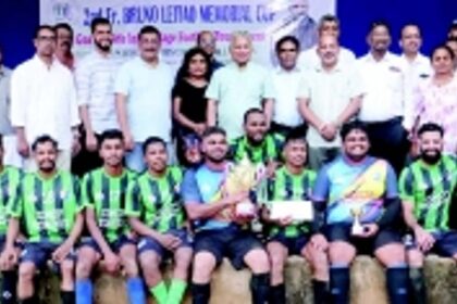 Ambelim SC lift Fr Bruno Leitao Memorial Cup