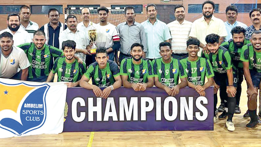 Ambelim Sports Club Clinch GFA Futsal League Title with 9-1 Victory Over Ponda Footballers 1 Ambelim Sports Club Clinch GFA Futsal League Title with 9-1 Victory Over Ponda Footballers