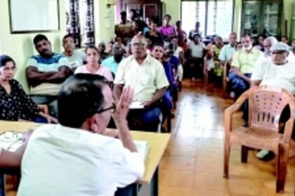 Ambelim gram sabha resolves  to abolish electricity tax