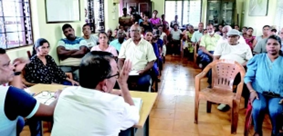 Ambelim gram sabha resolves  to abolish electricity tax