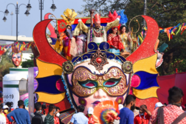 Amchim Follam wins traditional category at Margao carnival float parade