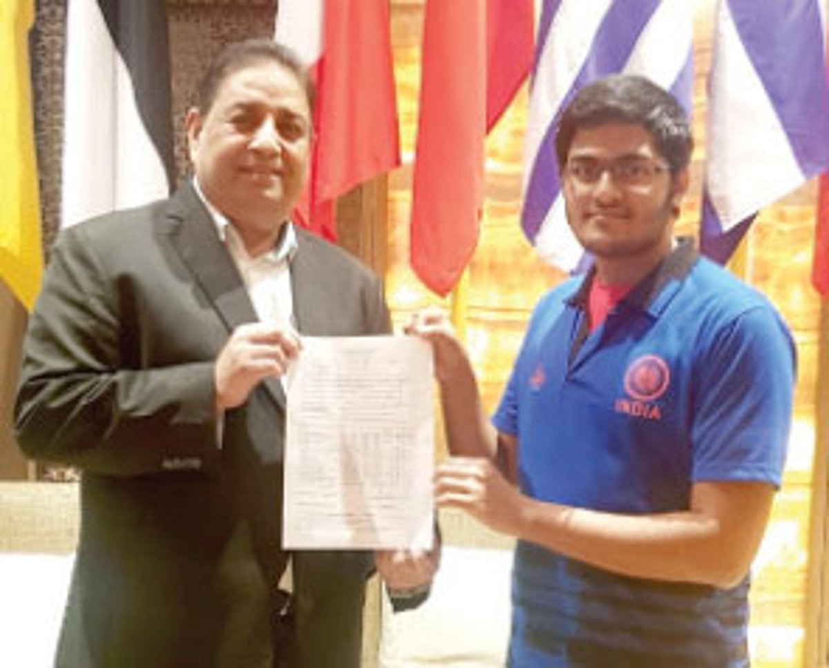 Ameya achieves his IM norm in the World juniors