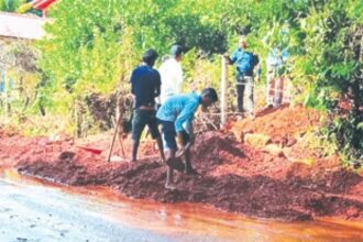 Amid ‘restricted’ supply to Raia locals, water gushes onto streets