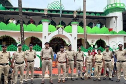 Amidst police and IRB presence, Eid  celebrated with peace and joy across Salcete