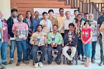 Amrut Naik Claims Title at Inaugural All-Goa Chess Championship for the Visually Challenged