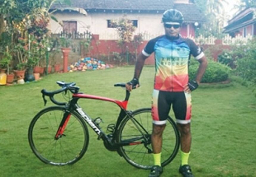 An Everest-ing effort by a Goan cyclist