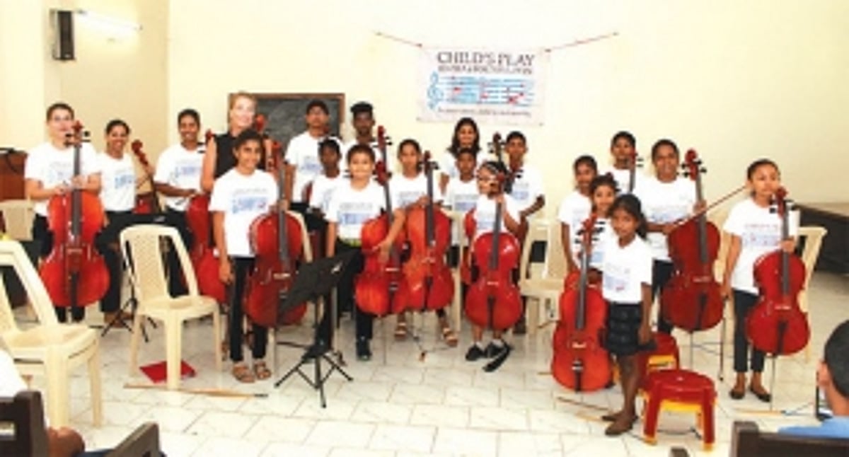 An evening with cellos